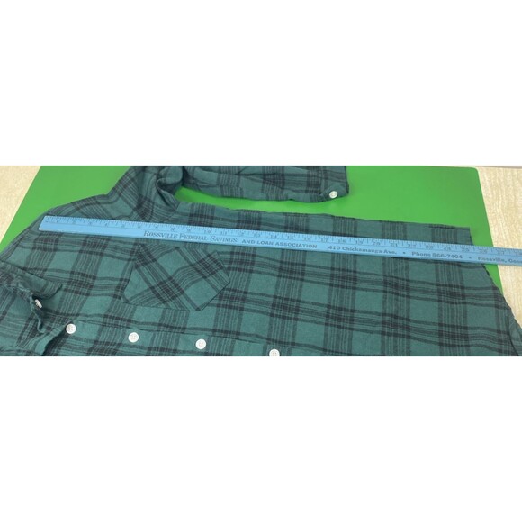Hudson Gray Custom Made Mens M/M Softest Flannel Long Sleeve Shirt - Picture 10 of 13